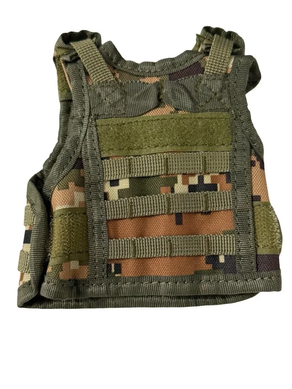 Mini Tactical Beer Bottle Vest MOLLE Camo Beverage Cozy Military Koozie